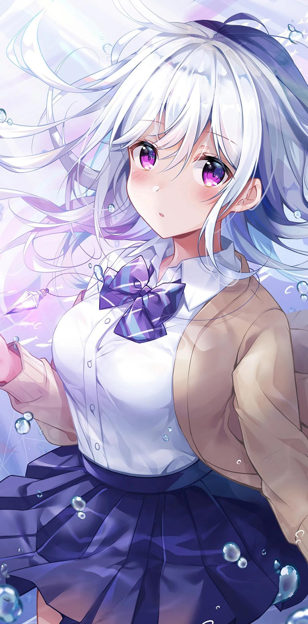 動漫美少女壁紙，心靈與自然的奇妙之旅