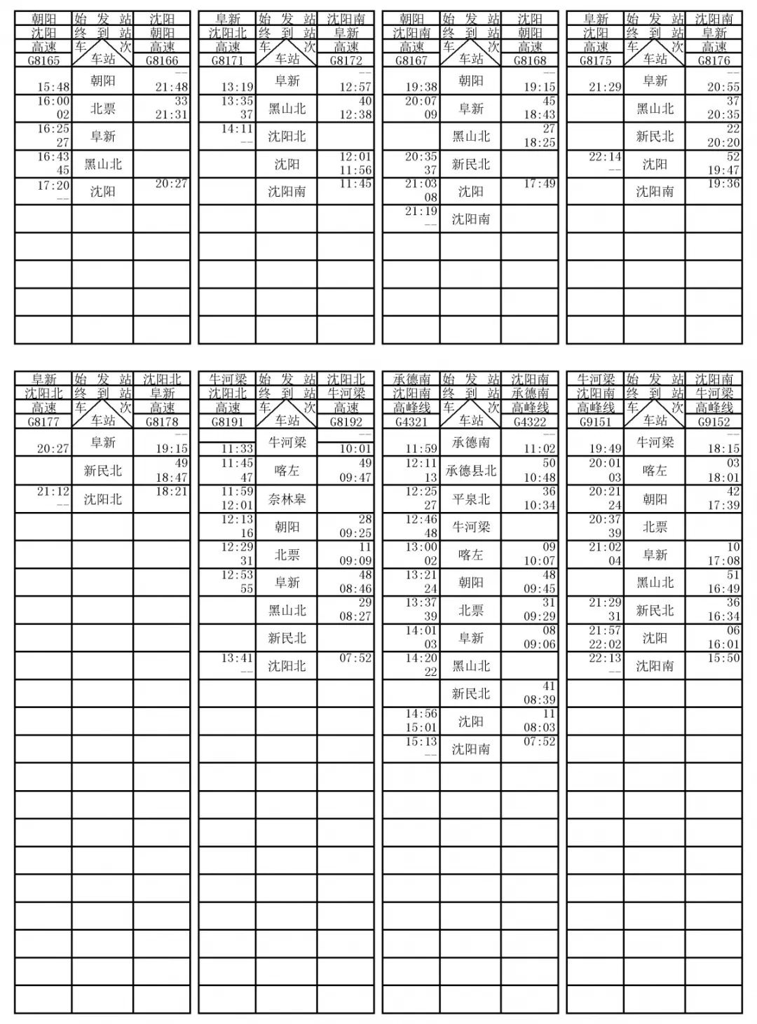 沈陽(yáng)列車時(shí)刻表最新，時(shí)代的印記與變遷軌跡